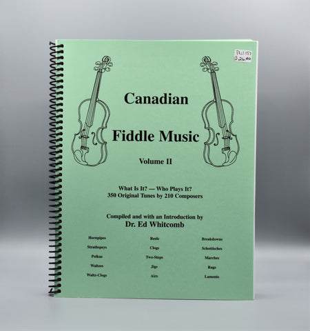 Canadian Fiddle Music, Vol. II (Book)