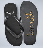 Just Married Flip Flops